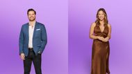 Love is Blind Season 8's David (Dave) and Lauren | Image Source: Netflix/ Tudum